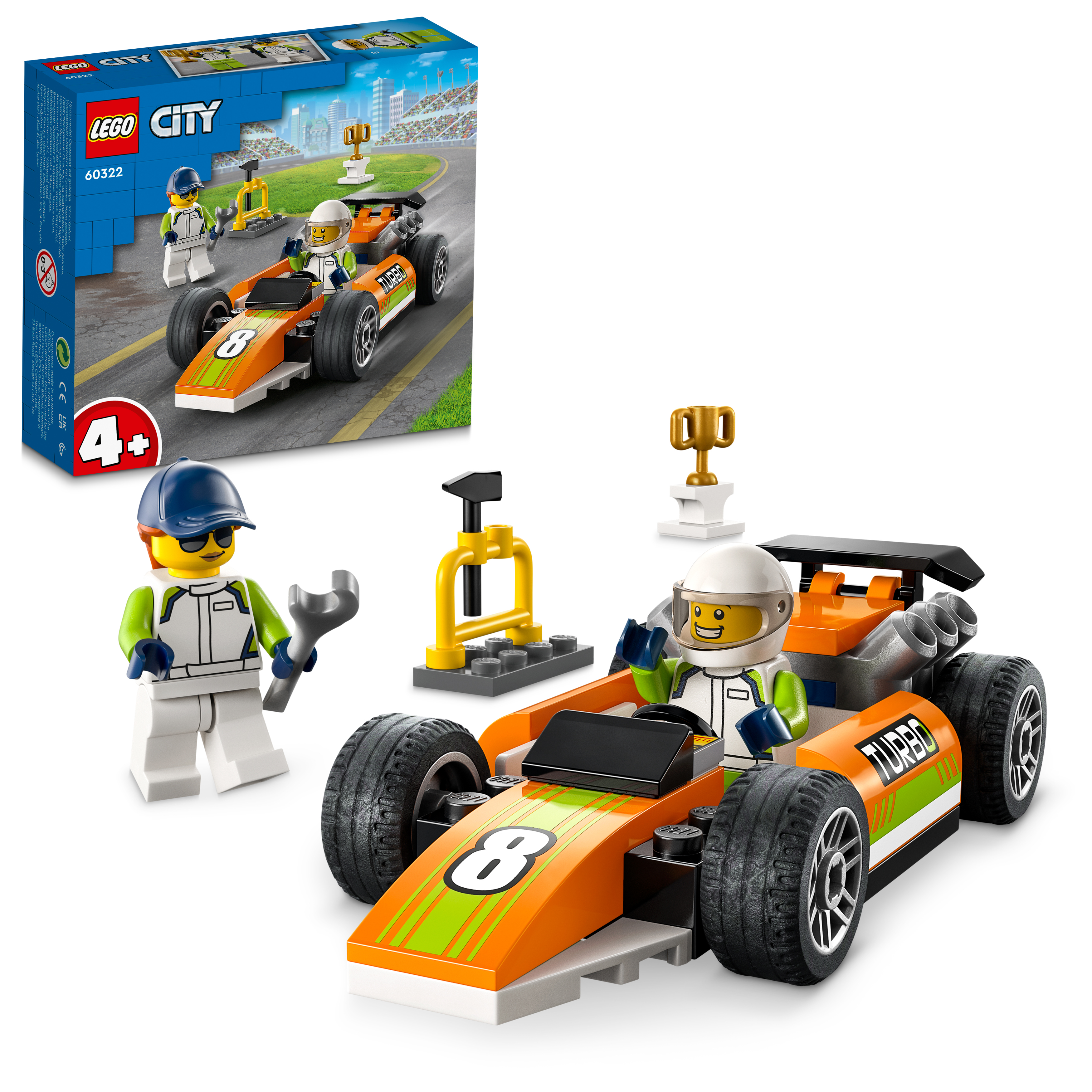 「レゴ®シティ レースカー 60322」画像
