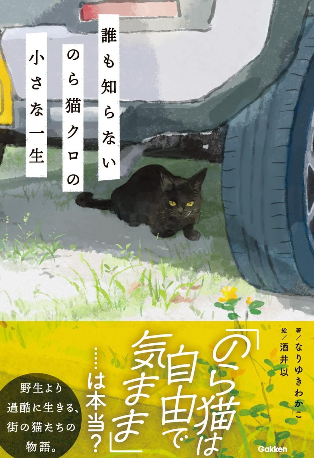 『誰も知らない　のら猫クロの小さな一生』書影