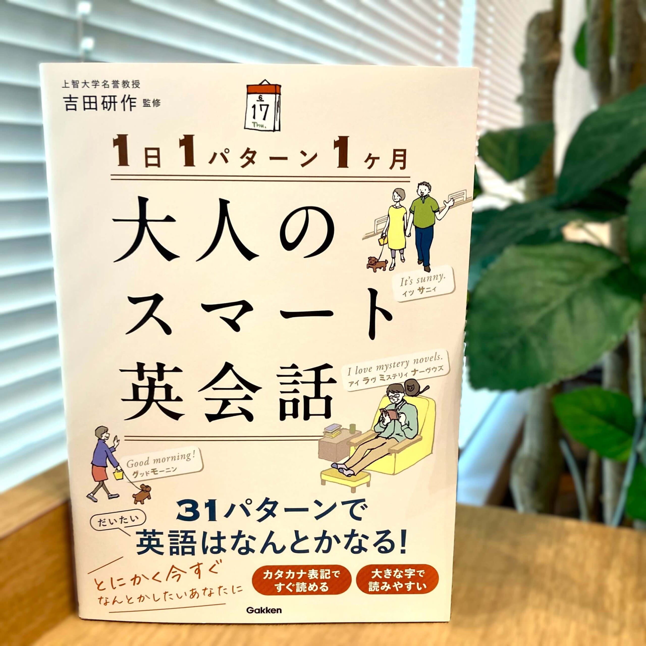 『1日1パターン1ヶ月　大人のスマート英会話』書影