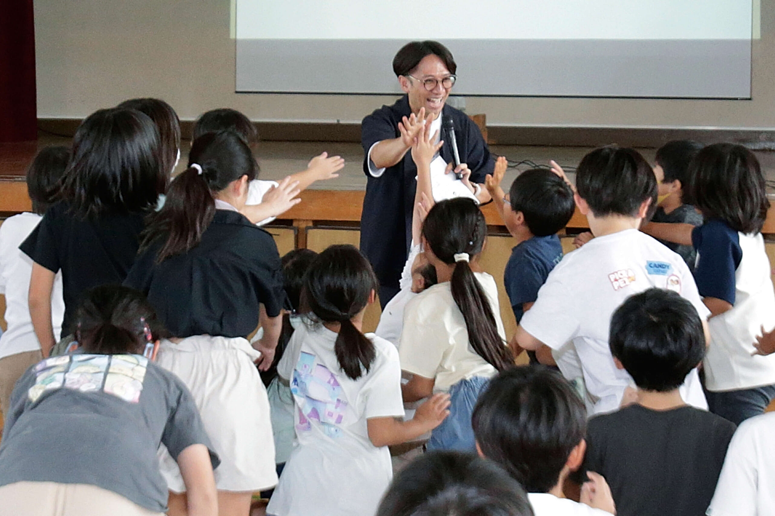 「特別授業の様子」画像