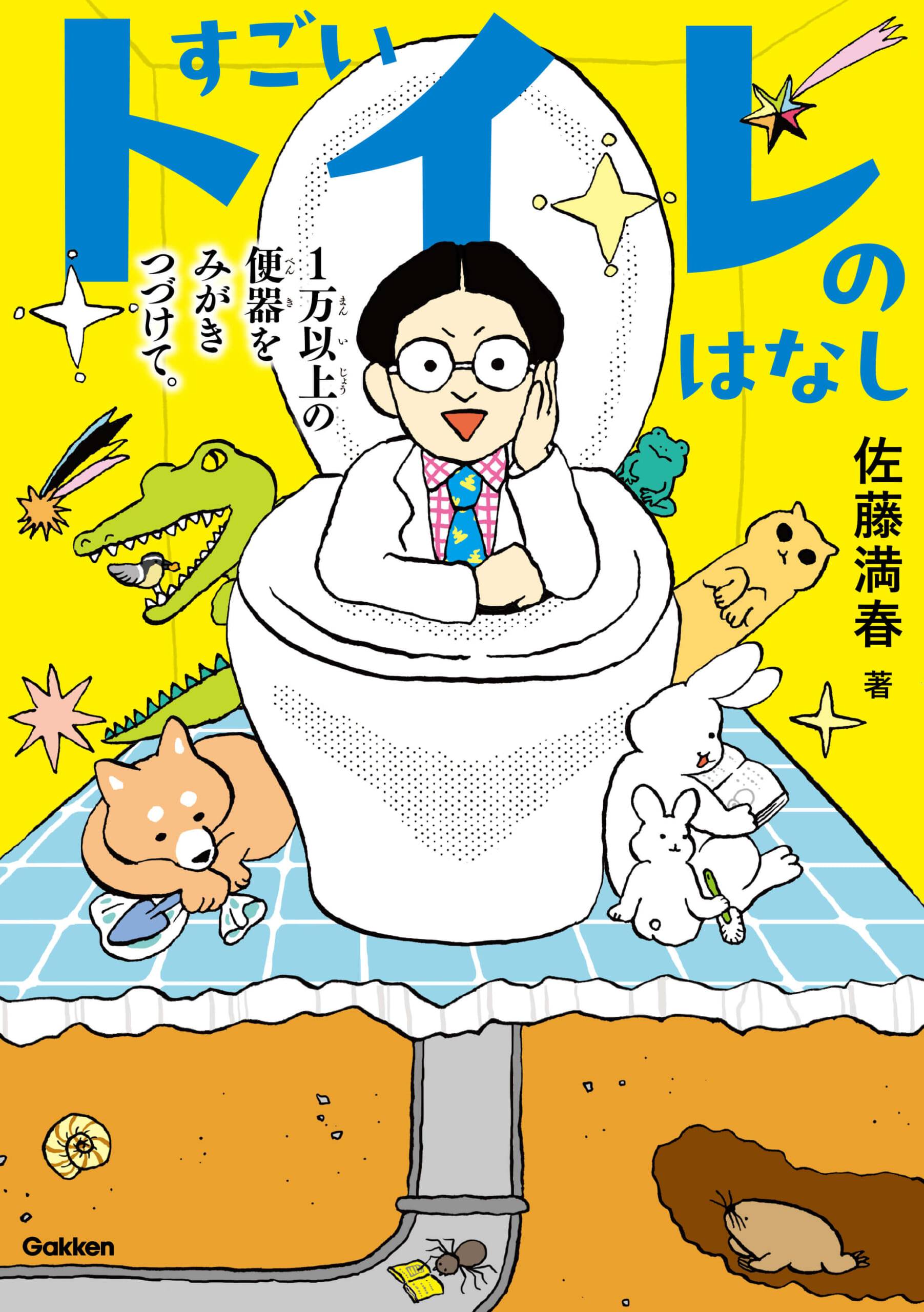 『すごいトイレのはなし　１万以上の便器をみがきつづけて。』書影