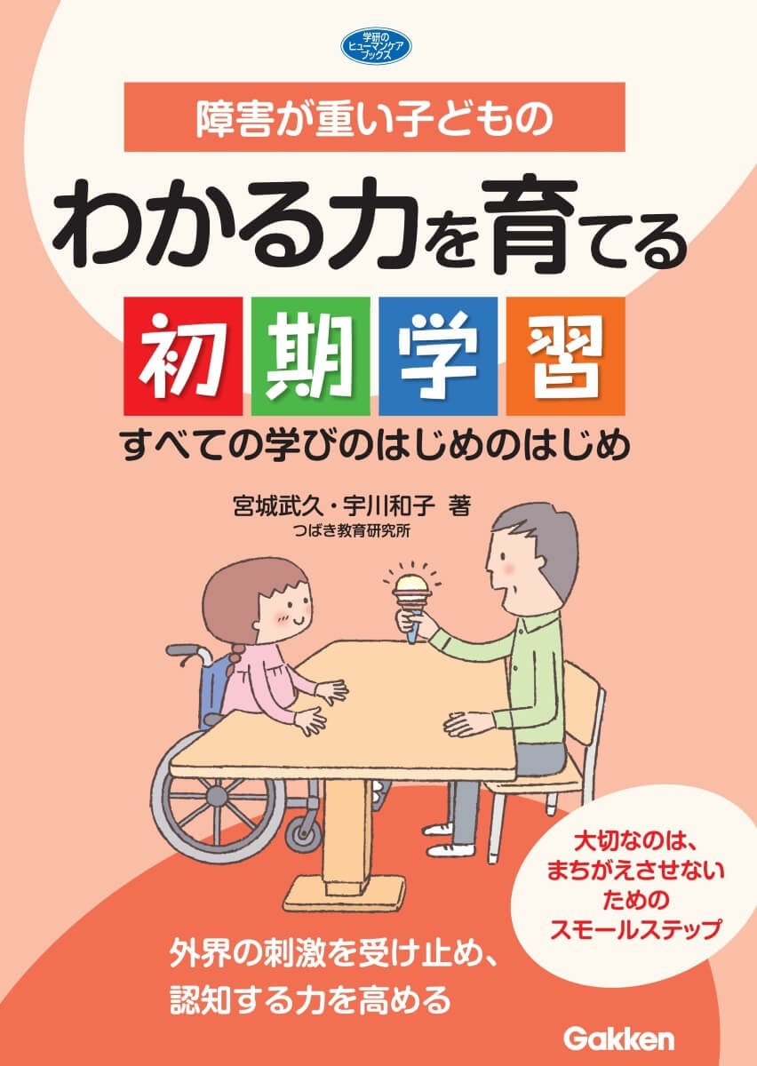 『障害が重い子どものわかる力を育てる初期学習』書影