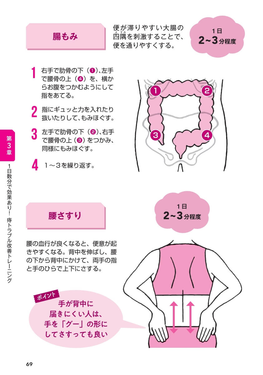 「毎日2～3分でできる、続けやすいトレーニングを掲載。」紙面