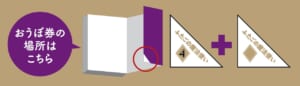 おうぼ券の場所