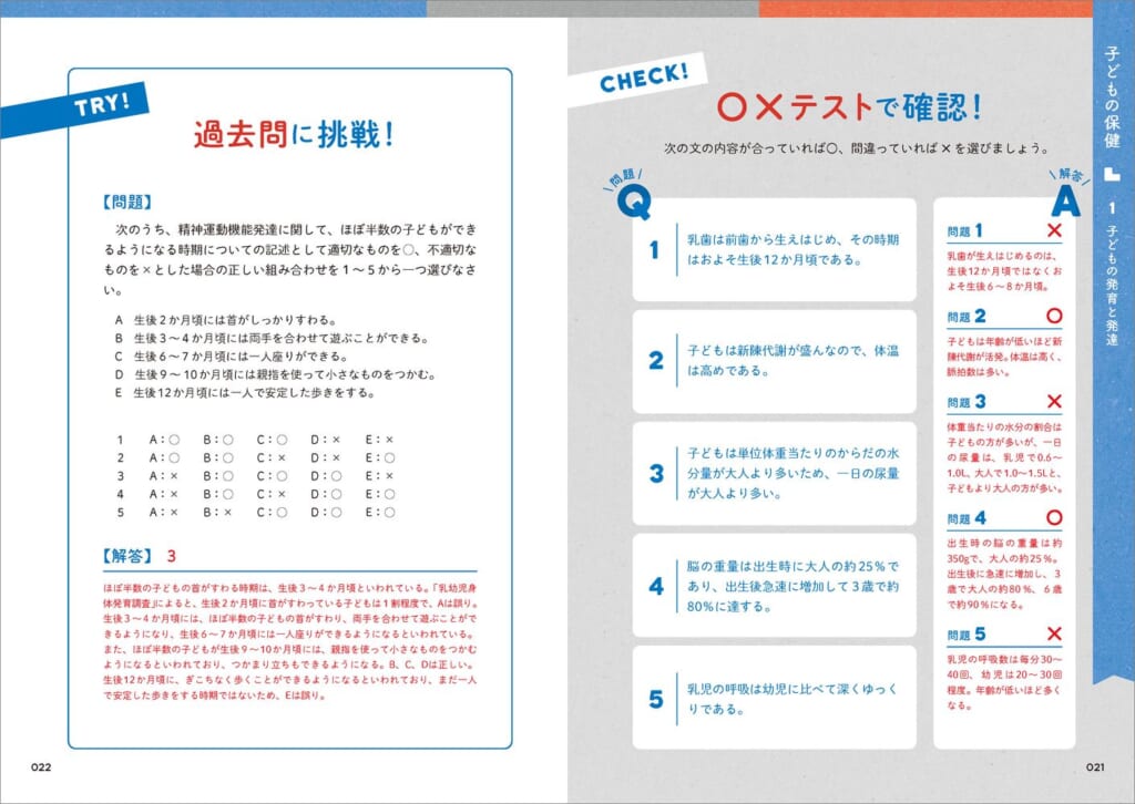 保育士試験の合格基準「6割」を超えるための要点解説テキスト3冊同時