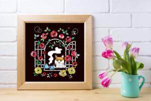 作品「バラの窓」