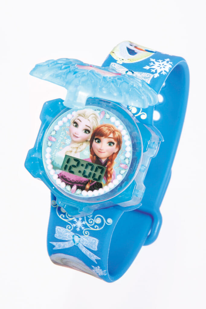 付録はカラフルに光る「きらめきウォッチ」！『アナと雪の女王