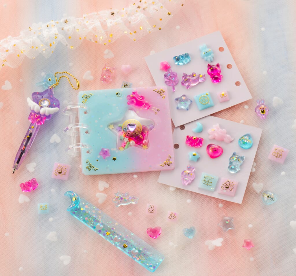 ぷっくりシールが手作りできる♥『レジンでつくる ときめき文具』新