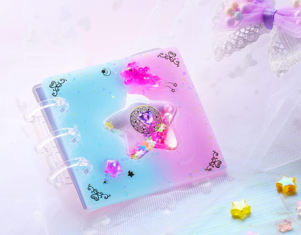 ぷっくりシールが手作りできる♥『レジンでつくる ときめき文具』新