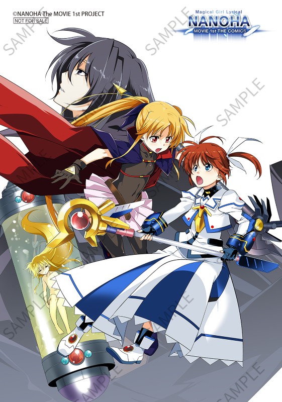 魔法少女リリカルなのはMOVIE1st』新装版コミックス2冊が同時発売