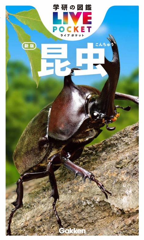 学研の図鑑LIVEポケット新版「昆虫」「動物」発売前モニター40名様募集