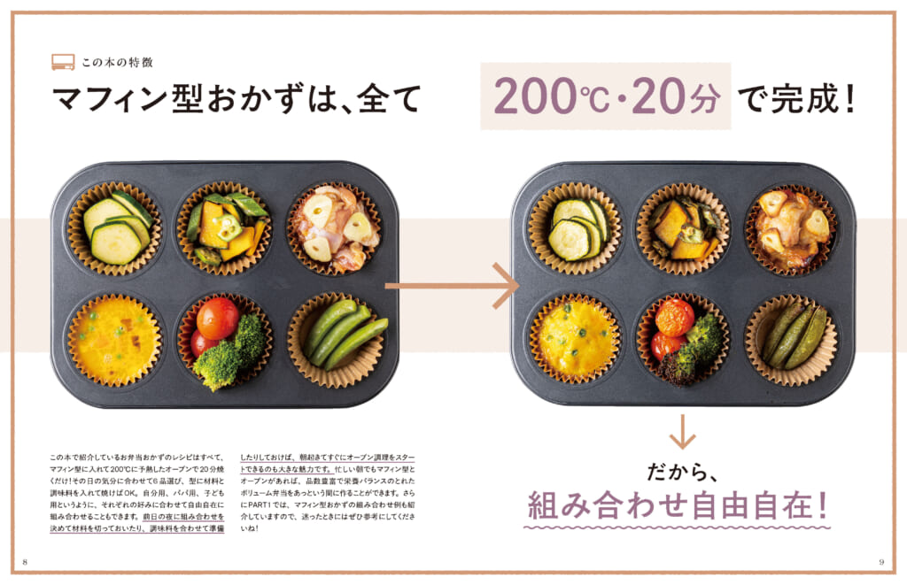 インスタグラマー・おさくの「マフィン型×オーブンで作るお弁当本」発売！ | （株）Gakken公式ブログ